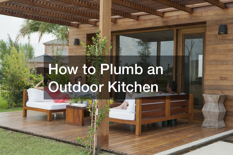 How to Plumb an Outdoor Kitchen Mom Recipes