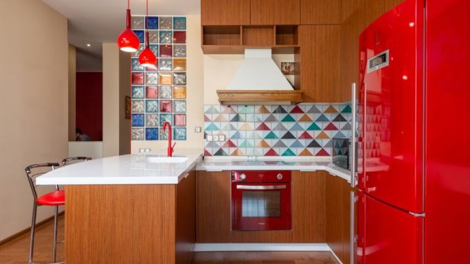 a small but beautiful kitchen